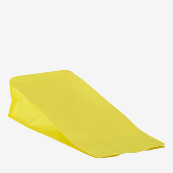 пакет з плоским дном жовтий