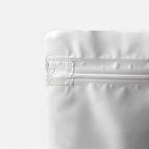 Пакет з плоским дном білий паперовий