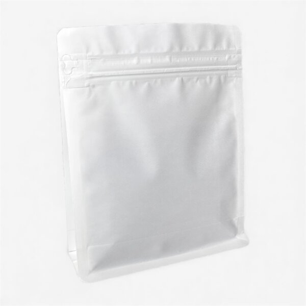 Пакет з плоским дном білий паперовий