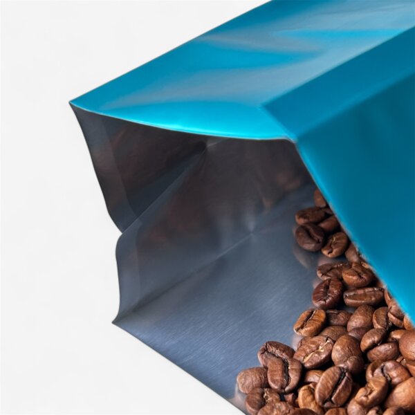 Пакет з центральним швом аквамарин