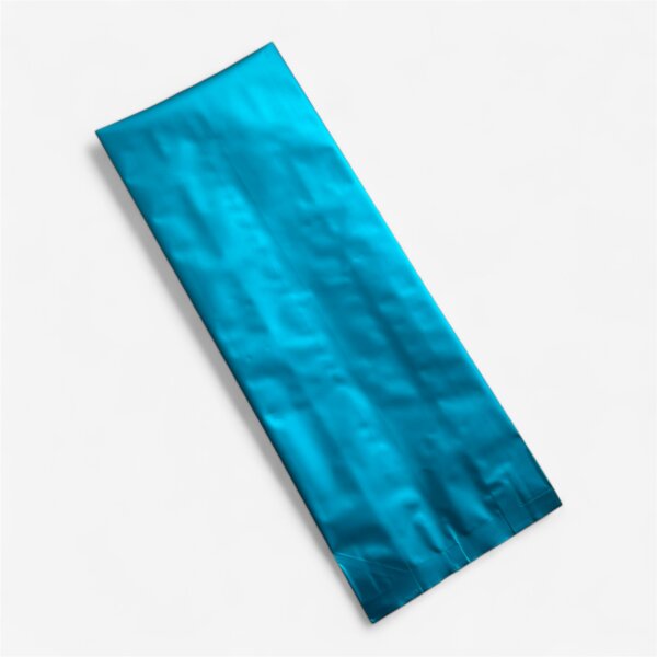 Пакет з центральним швом аквамарин