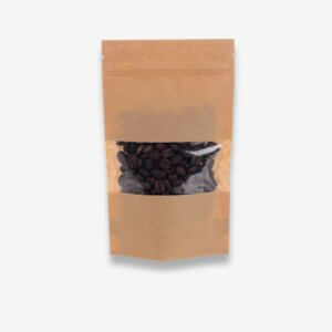 Дой-пак крафт з віконцем