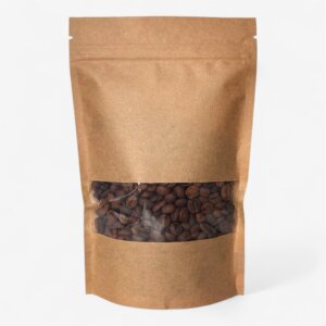 Дой-пак крафт з віконцем