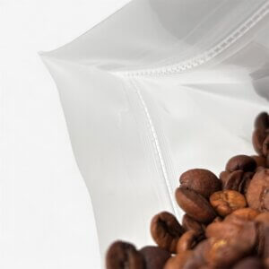 Пакет з плоским дном матовий білий (напівпрозорий)