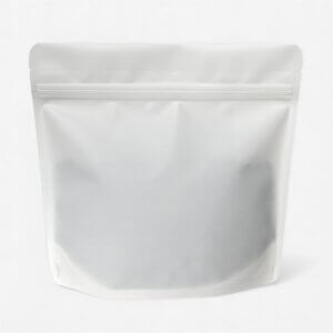 Дой-пак з матовим покриттям Білий