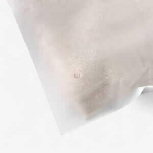 Пакет Слайдер матовий білий з ручками