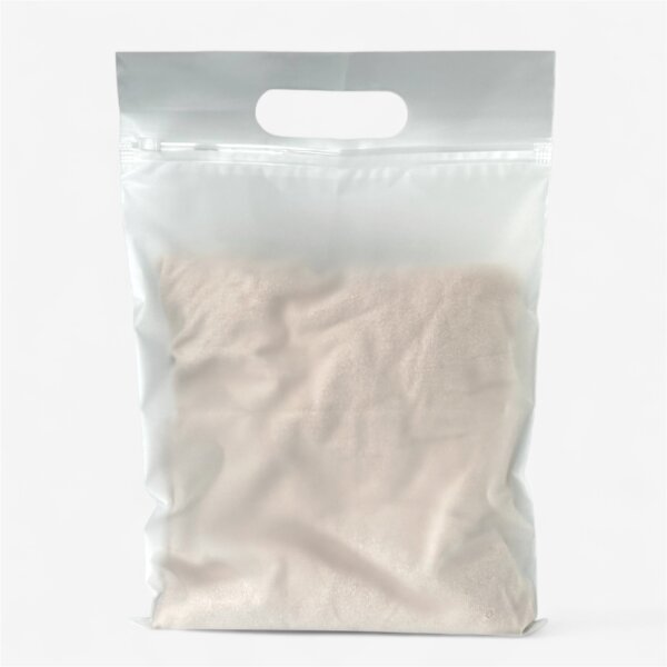 Пакет Слайдер матовий білий з ручками