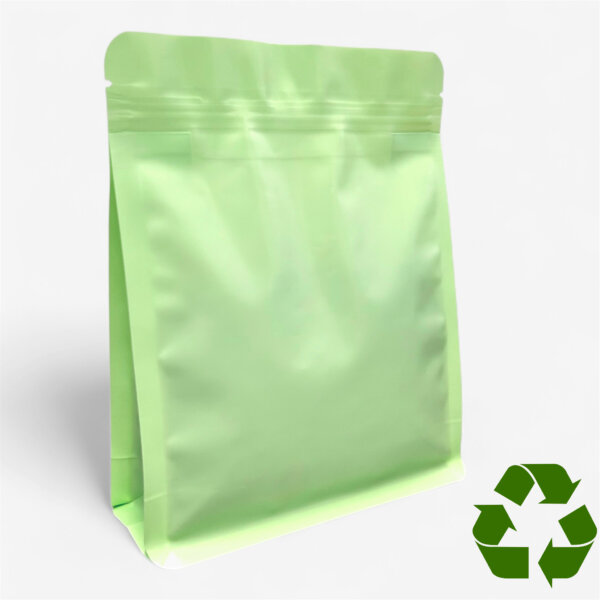 Пакет з плоским дном Recyclable фісташка