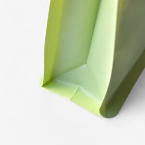 Пакет з плоским дном Recyclable фісташка