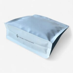 Пакет з плоским дном Recyclable блакитний