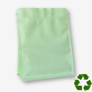 Пакет з плоским дном Recyclable фісташка